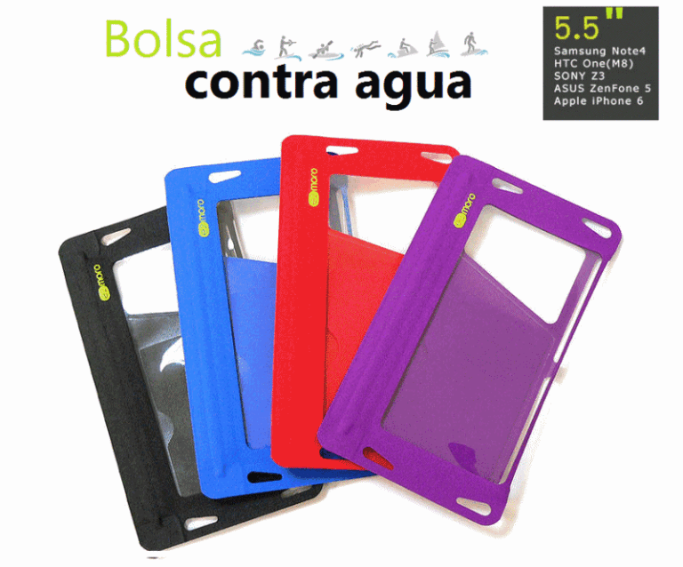 ESTUCHE CONTRA AGUA CELULAR COLORES